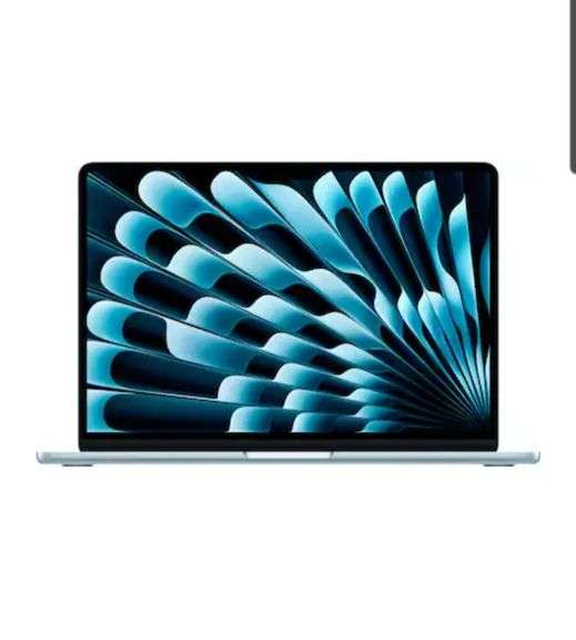 Apple – MacBook Air 13-inch Laptop – Apple M4 chip Built for Apple Intelligence – 16GB Memory – 256GB SSD – Sky Blue factory sealed new in the box