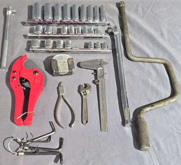 Tools Inc. Socket Wrenches, Allen Wrenches, and Pipe Cutter - Metzger ...