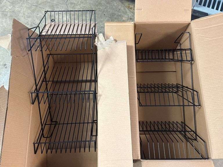 Wire Gravity Feed Shelves by PepsiCo Universal Inc., 23.5”x12”x13 ...
