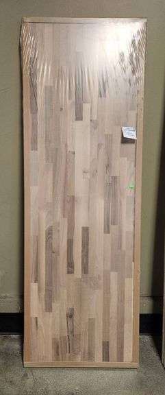 Butcher Block Countertop, 25″ x 74″