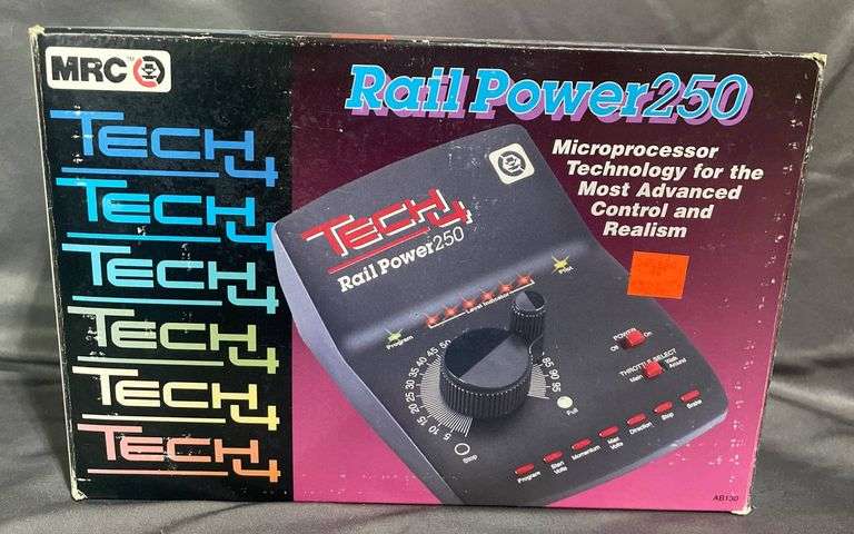 MRC Tech 4 Rail Power 250 Train Controller with Original Packaging ...