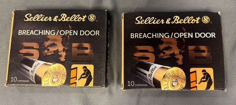 Sellier & Bellot Breaching/Open Door 12-Gauge Polymer Shell Ammunition ...