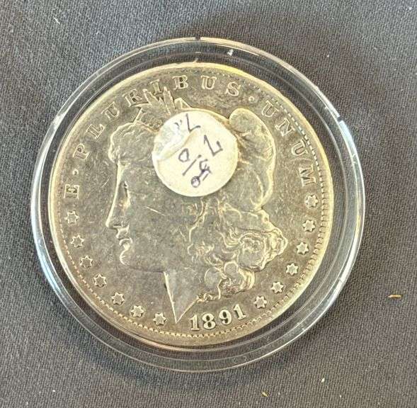 1891-S Silver Morgan Dollar
