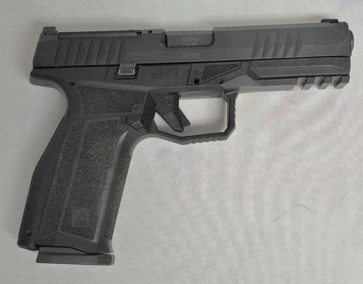 Arex Model Delta L 9mm Pistol with Extra Grips, 1 Extra Magazine, Small ...