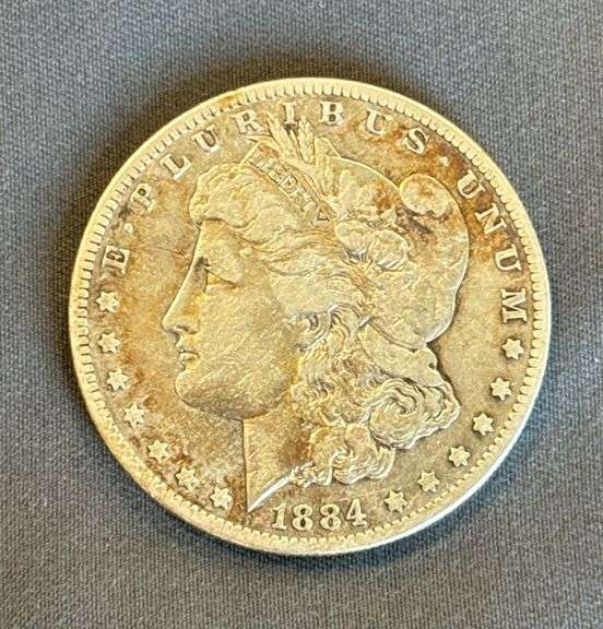 1884-S Silver Morgan Dollar