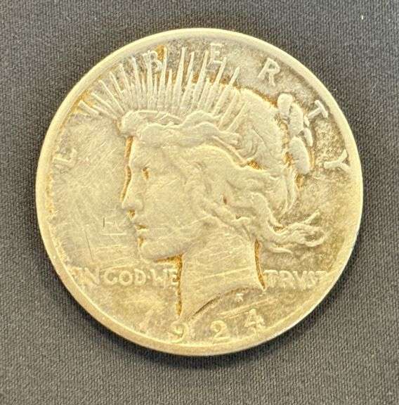 1924-S Silver Peace Dollar