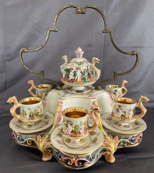 R，CAPODIMONTE ITALY ポット R，CAPODIMONTE ITALY ポット 【公式通販】