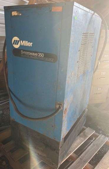 Miller Syncrowave 350 Welding Machine with Cables