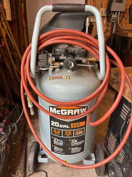 Mcgraw 20 Gallon Air Compressor