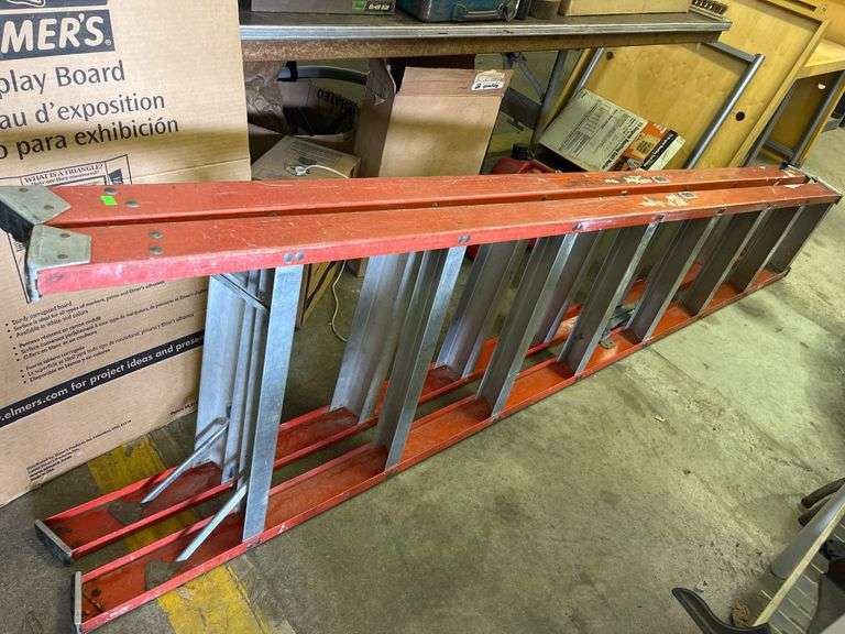 Aluminum and Fiberglass Step Ladder 8-Foot - Metzger Property Services, LLC