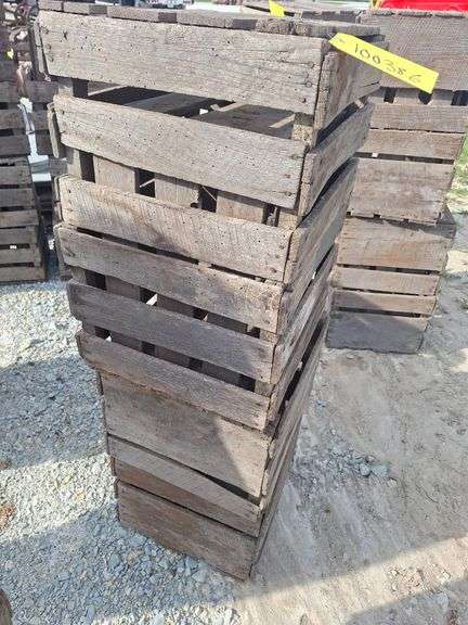 6- wood potato/ onion crates