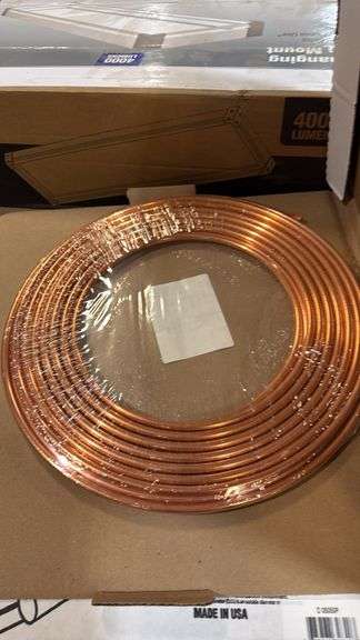 Refrigeration 5/16” x 50ft copper coil - Metzger Property Services, LLC