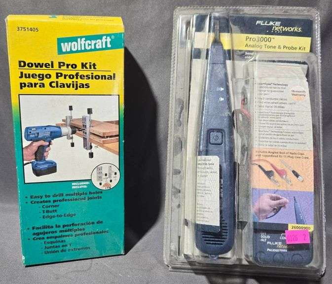 wolfcraft 3751405 Dowel Pro Kit gabarit de cheville