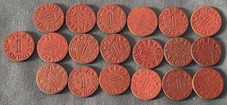 OPA 1 Point Ration Tokens - Metzger Property Services, LLC