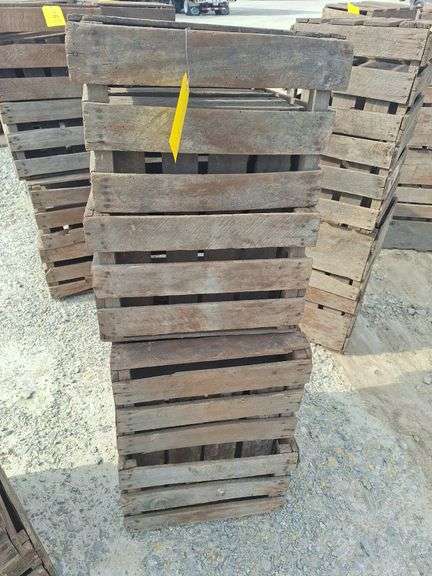 6- wood potato/ onion crates