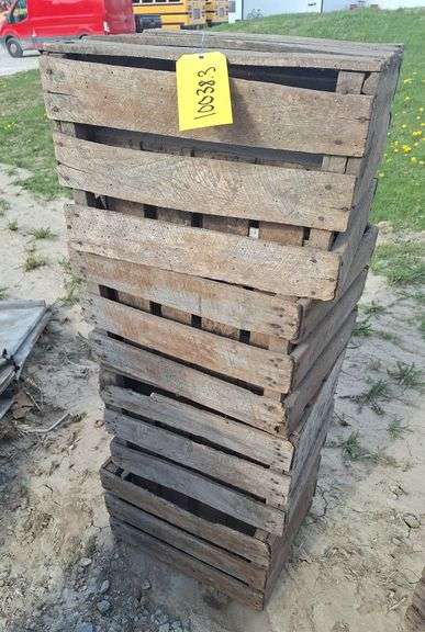 6- wood potato/ onion crates