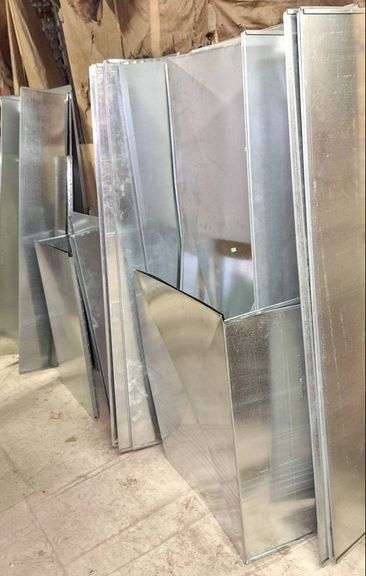 Galvanized Steel Rectangle Ductwork in Various Sizes - Metzger Property ...