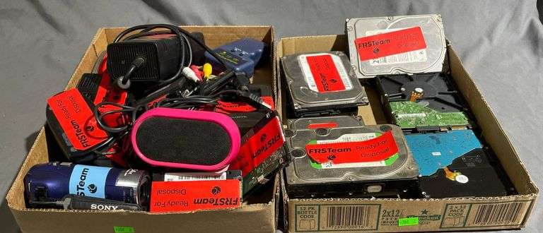 Assorted Hard Drives, Electronics, and Accessories - Metzger Property ...