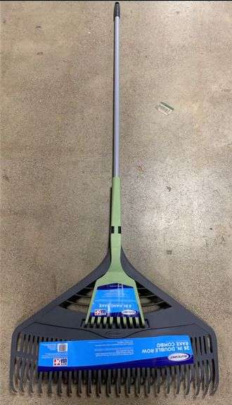 Double Row Rake Suncast 26” Double Row Rake Combo - Metzger Property Services, LLC