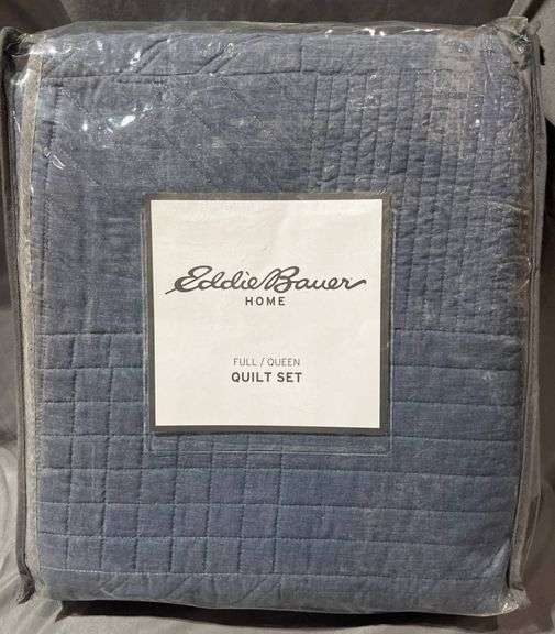 Eddie Bauer Home Full/Queen Quilt Set with Two Shams Metzger Property