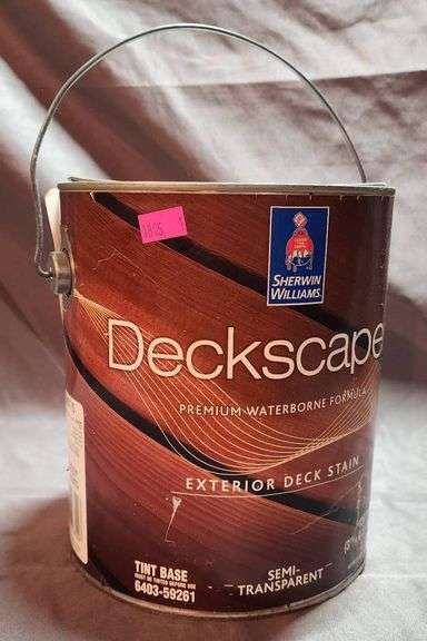 Sherwin-Williams Deckscapes Exterior Deck Stain, Semi-Transparent ...