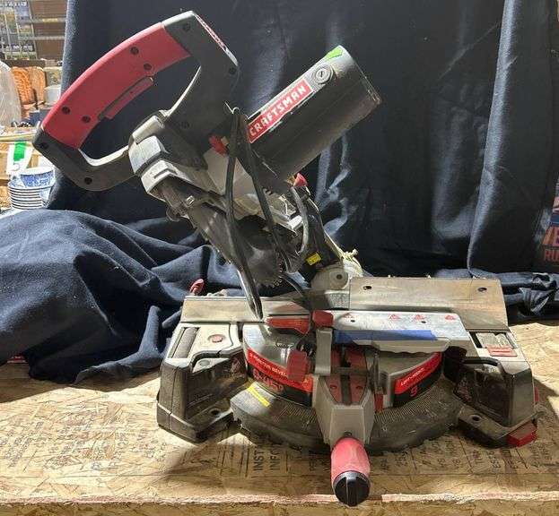 Craftsman Compound Miter Saw with Laser Guide - Metzger Property ...
