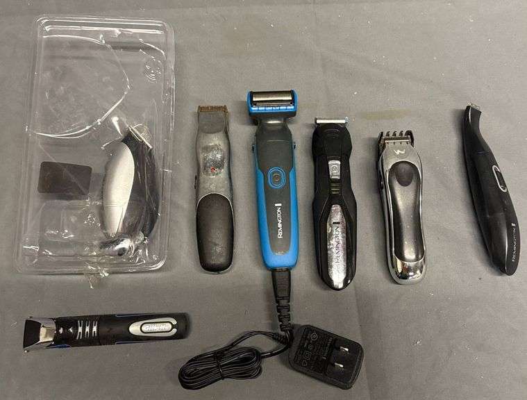 Curated visual reference: Various Grooming Instruments Reference: Electric Grooming Tools And Accessories By Various Brands