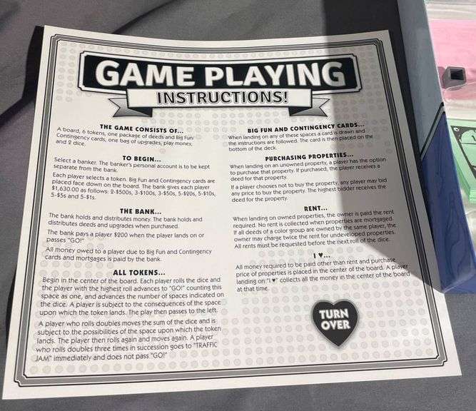 Rochester-Opoly Board Game Celebrating Rochester, Indiana