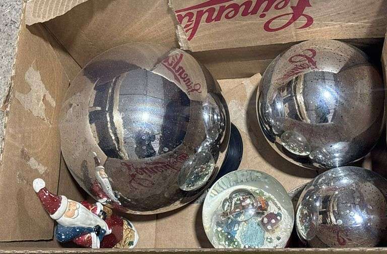 Reflective Spheres, Christmas Figurines, Gloves, and HI-PRO Bag