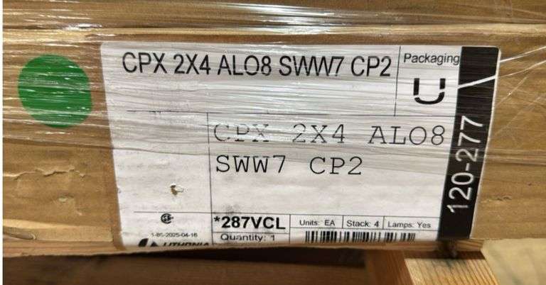 Lithonia Lighting
CPX 2 ft. x 4 ft. Adjustable Lumens (Up to 6563 Lumens) Integrated LED Panel Light with Switchable CCT (2-Pack)
