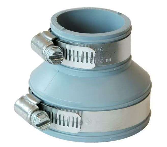 12-Fernco 2 in. x 1-1/2 in. PVC Mechanical x Mechanical Tubular Drain and Trap Connector