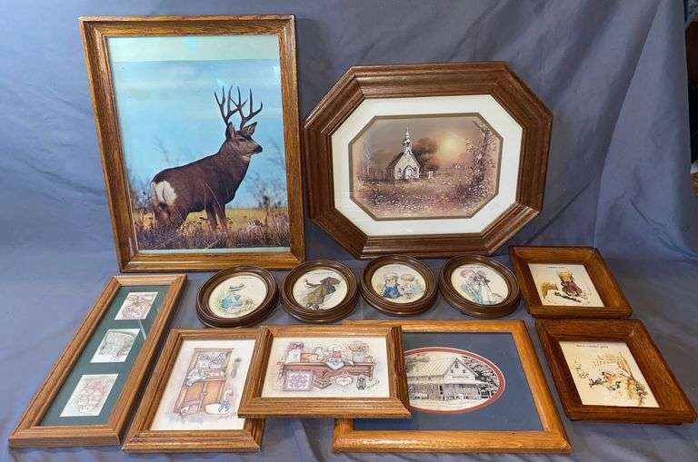 Framed Prints, Illustrations, and Artwork, 7″x6″ to 18″x14″