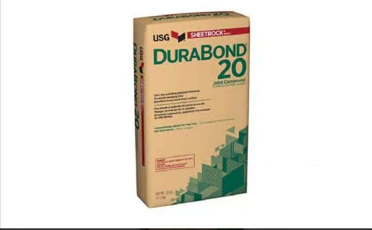 USG Sheetrock Durabond 20 Natural Ultra Lightweight Joint Compound 25 lb