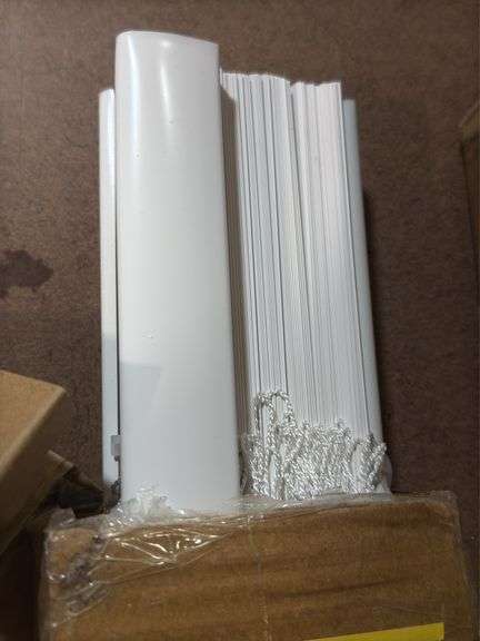Home Decorators Collection
White Cordless Faux Wood Blinds for Windows with 2 in. Slats - 35 in. W x 64 in. L (Actual Size 34.5 in. W x 64 in. L)