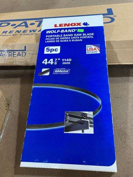 Lenox wolf-band portable band saw blade-447/8-5 pc