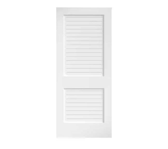 eightdoors brand 
30 in. x 80 in. x 1-3/8 in. White Finished Flat Louver Solid Core Wood Interior Slab Door