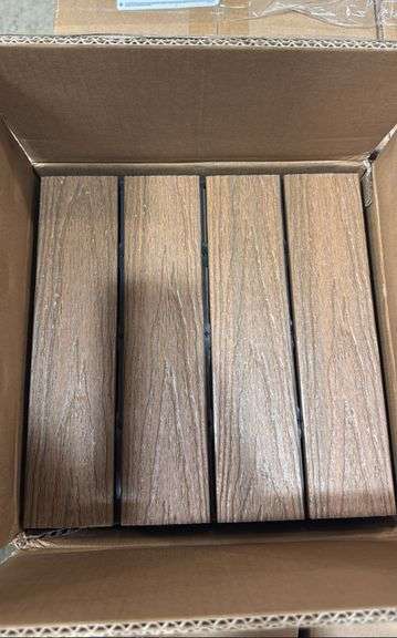 NewTechWood
UltraShield Naturale 1 ft. x 1 ft. Quick Deck Outdoor Composite Deck Tile in Peruvian Teak (10 sq. ft. Per Box)