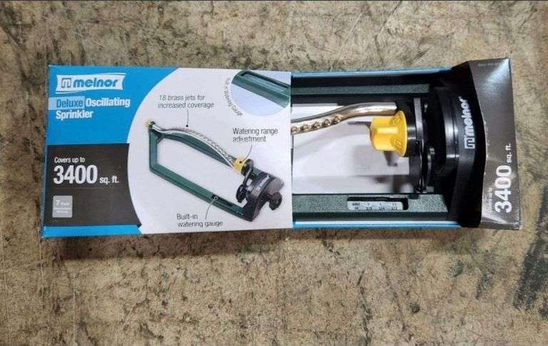 Melnor 3,400 sq. ft. Oscillating Sprinkler