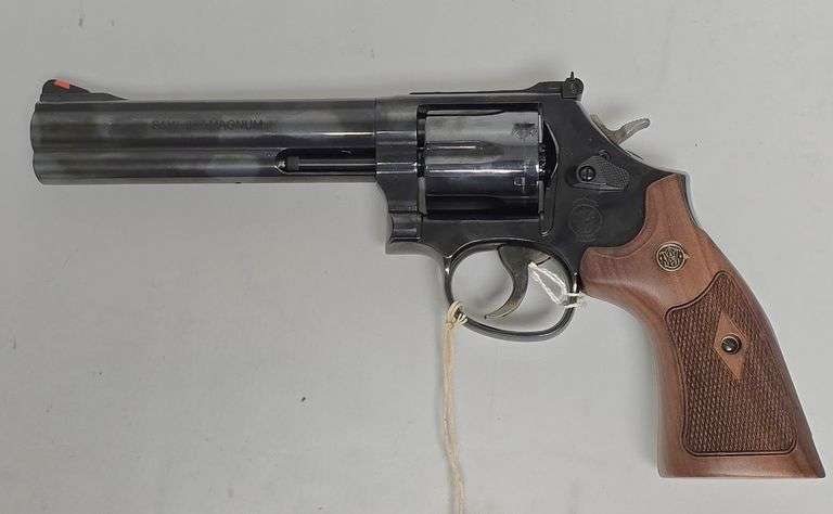 M586 NIB Smith & Wesson Model M586 .357 Magnum 6-Shot Revolver with Hard ...