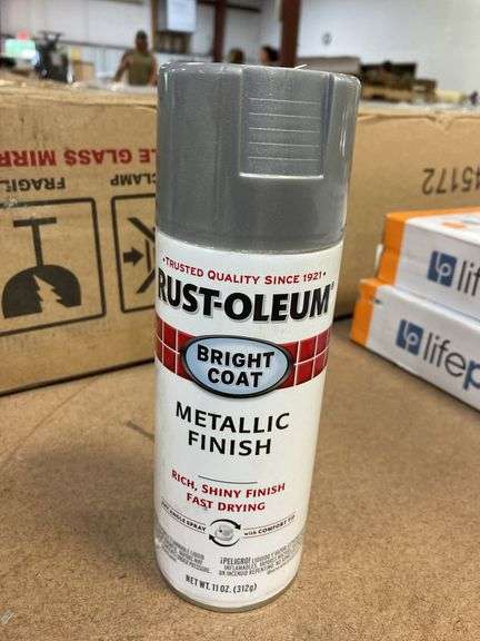 Rust-Oleum metallic finish spray paint-11oz