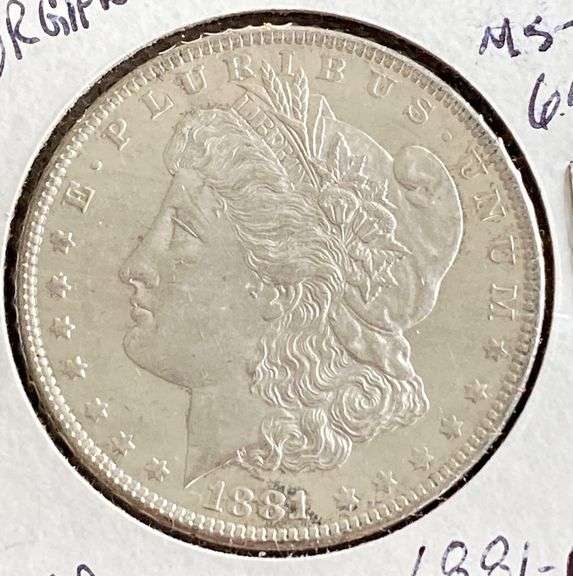 1881-O Morgan Silver Dollar
