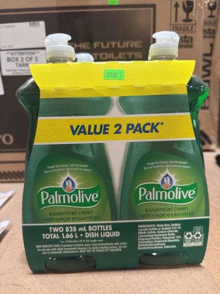 2 Pack- Palmolive 838ml Bottles