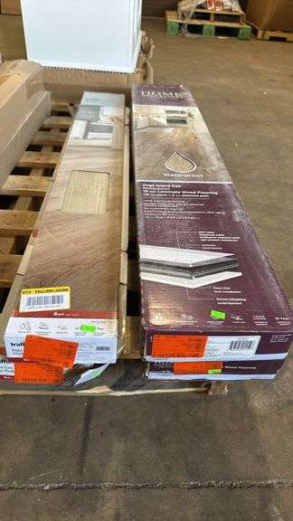 Assorted flooring