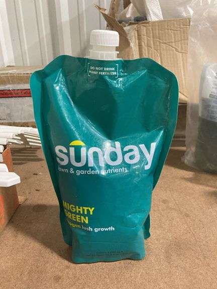 Sunday Lawn & Garden Nutrients-43.3 oz-covers 5,000 sq ft