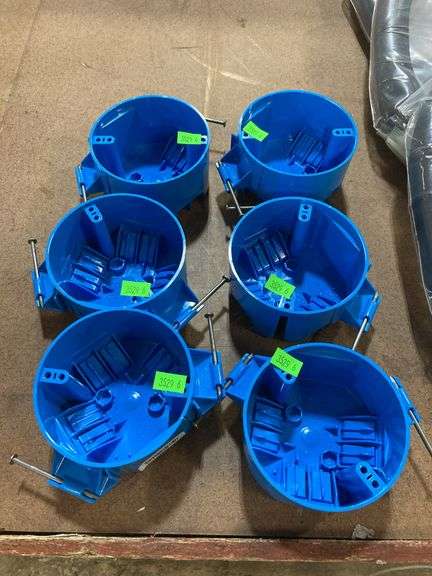 6-Carlon
1-Gang 20 cu. in. New Work Electrical Ceiling Box with Captive Nails