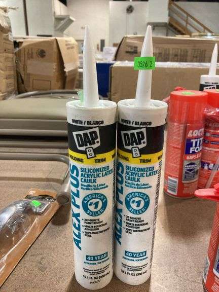 2-Dap Calk for trim-10 oz each