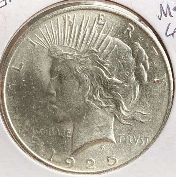 1925-P Silver Peace Dollar