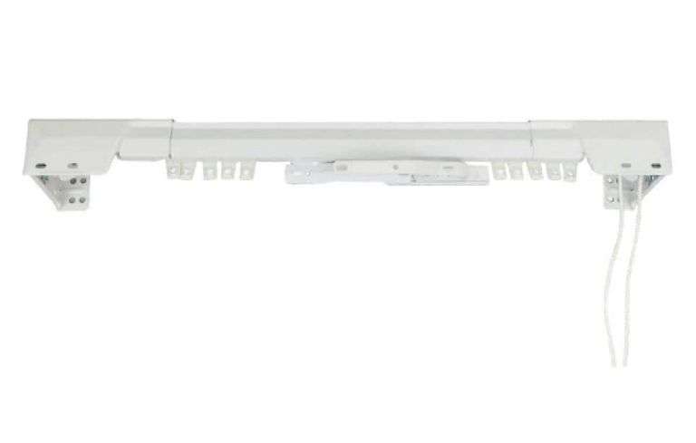 Rod Desyne
84 in. - 156 in. Heavy Duty Traverse Curtain Rod in White