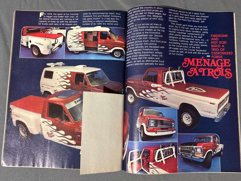 14 Car and Truck-Themed Magazines, Including ‘Motor Trend’ and ‘Hot Rod’