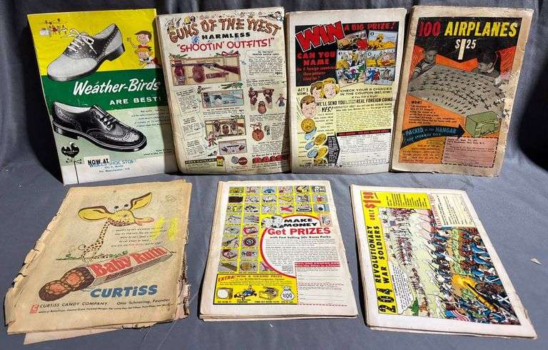 Comic Books Featuring Blondie, Casper, Yogi Bear, And Others